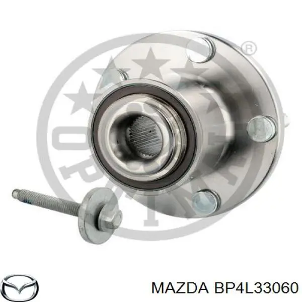 BP4L33060 Mazda cubo de rueda delantero
