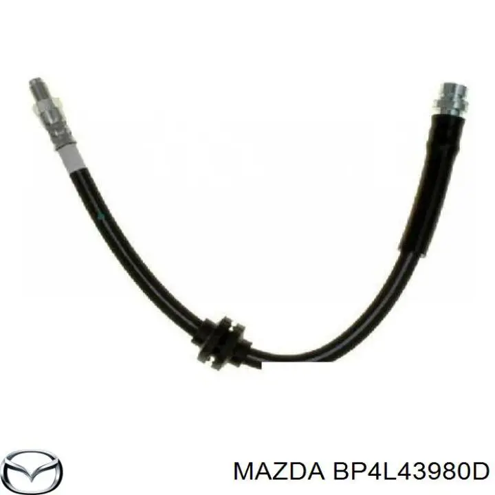 BP4L43980D Mazda latiguillo de freno trasero