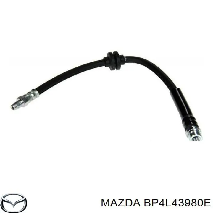BP4L43980E Mazda Manguera de freno trasera