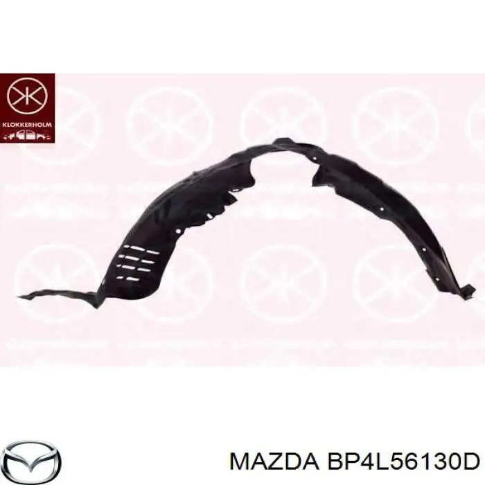 Guardabarros interior derecho, aleta delantera Mazda BP4L56130E precio, desde 22,76 EUR