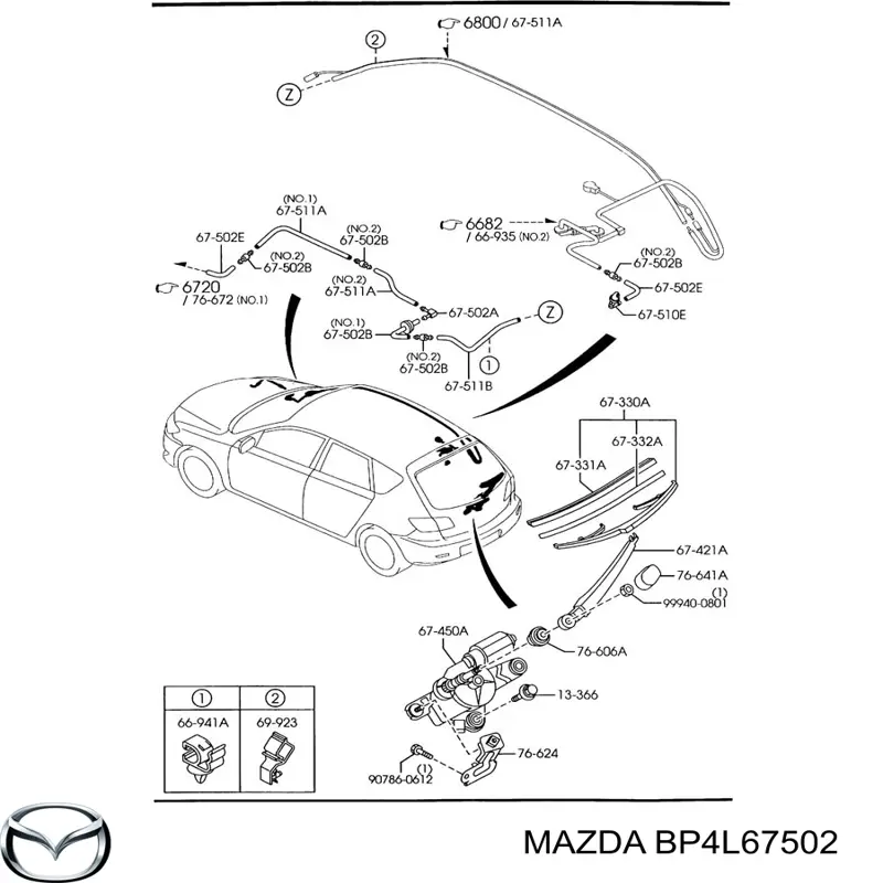 BP4L67502 Mazda 