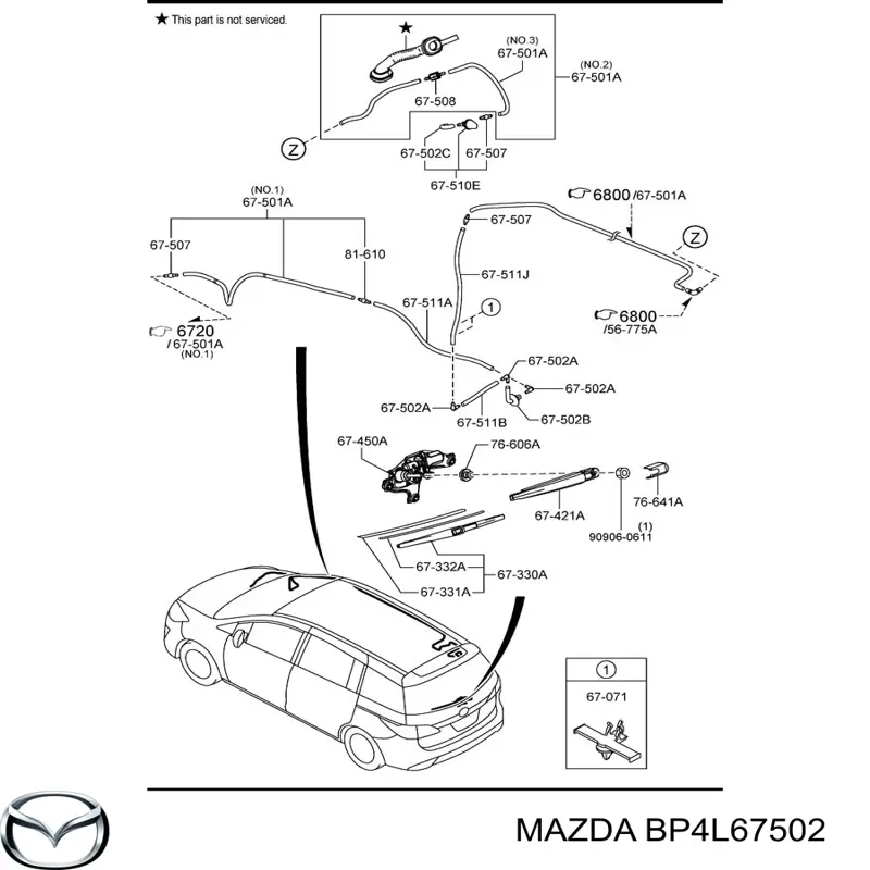  Mazda BP4L67502 precio, desde  