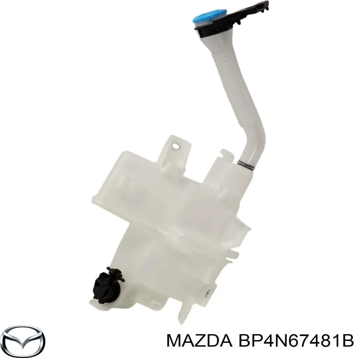 Depósito del agua de lavado, lavado de parabrisas para Mazda 3 (BK14)