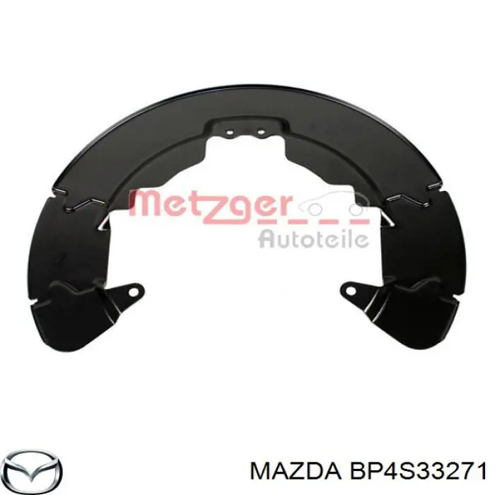 Comprar BAK933270A Mazda Protector del disco de freno delantero izquierdo