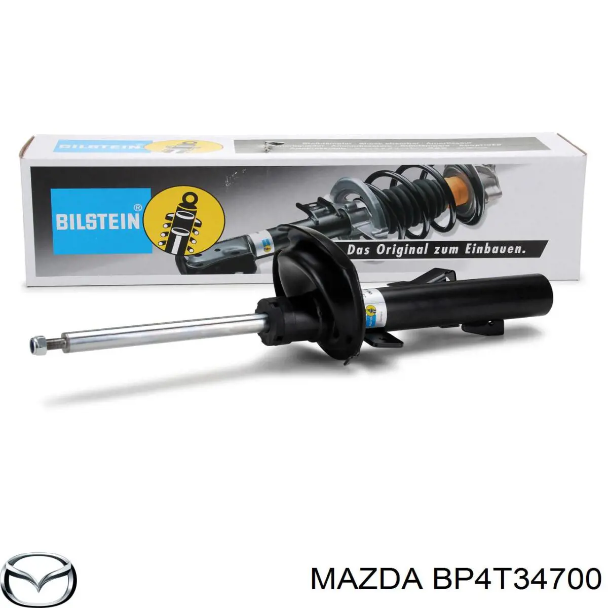 Amortiguador delantero derecho BP4T34700 Mazda