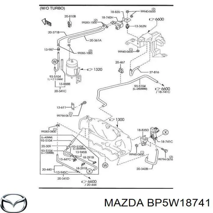 Válvula solenoide de control de presión de sobrealimentación Mazda BP5W18741 precio, desde 77,17 EUR