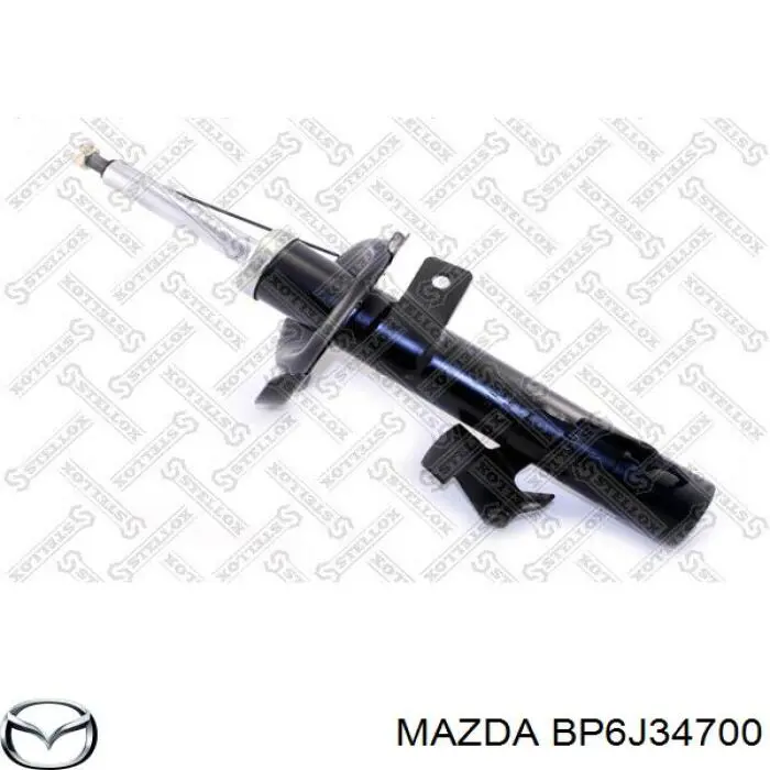 BP6J34700 Mazda amortiguador delantero derecho
