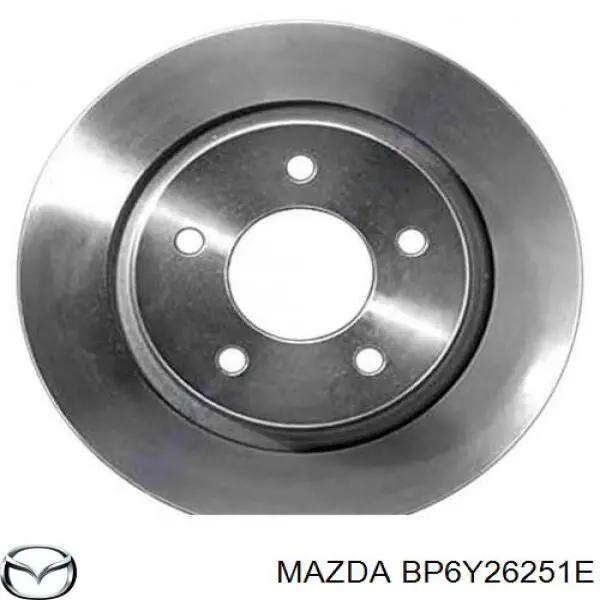 BP6Y26251E Mazda disco de freno trasero