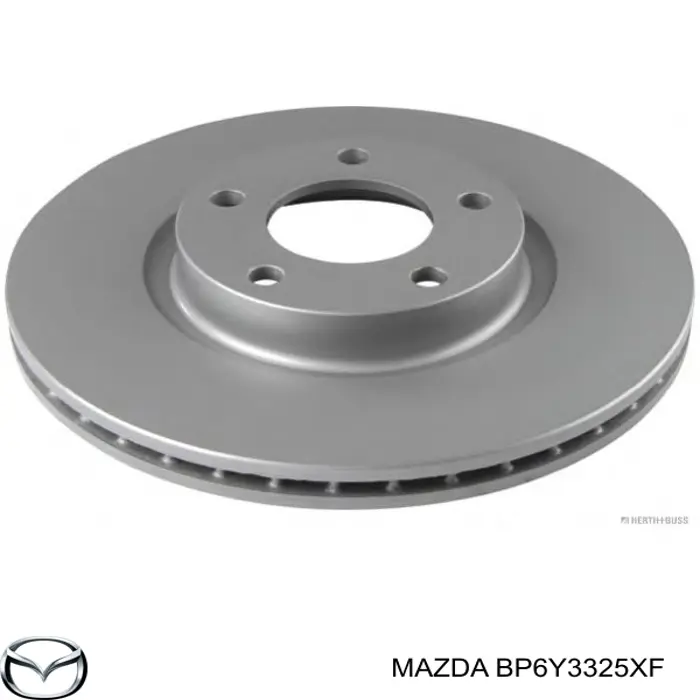 Disco de freno delantero Mazda BP6Y3325XF