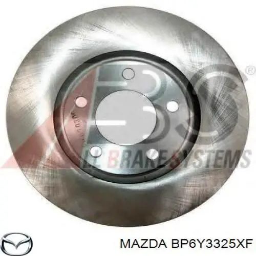BP6Y3325XF Mazda disco de freno delantero