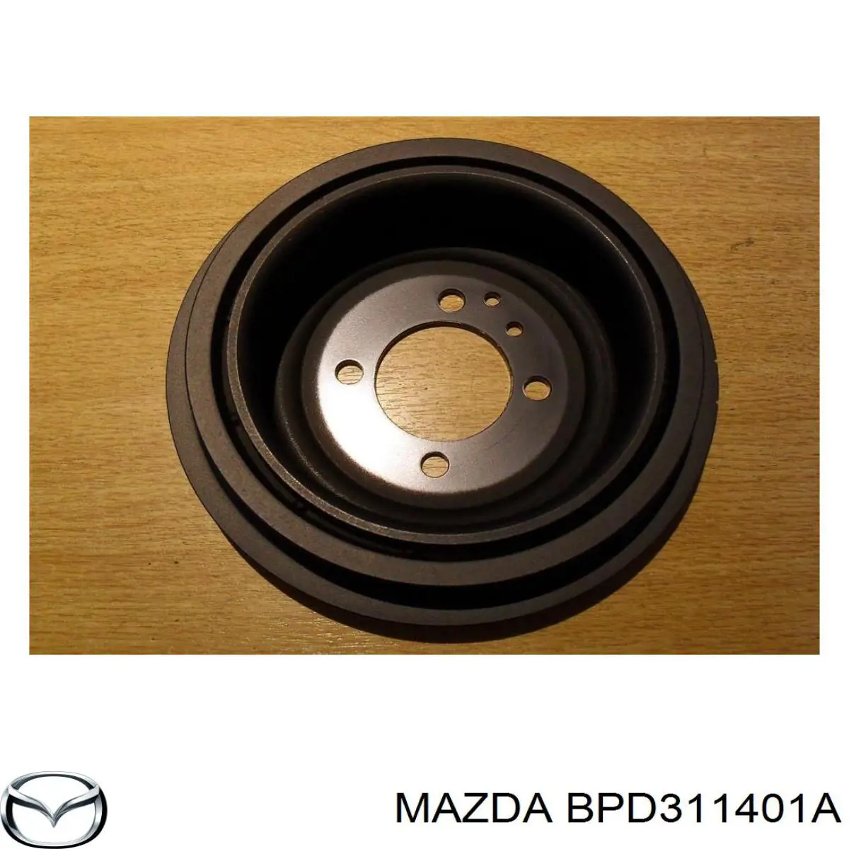 BPD311401A Mazda polea de cigüeñal