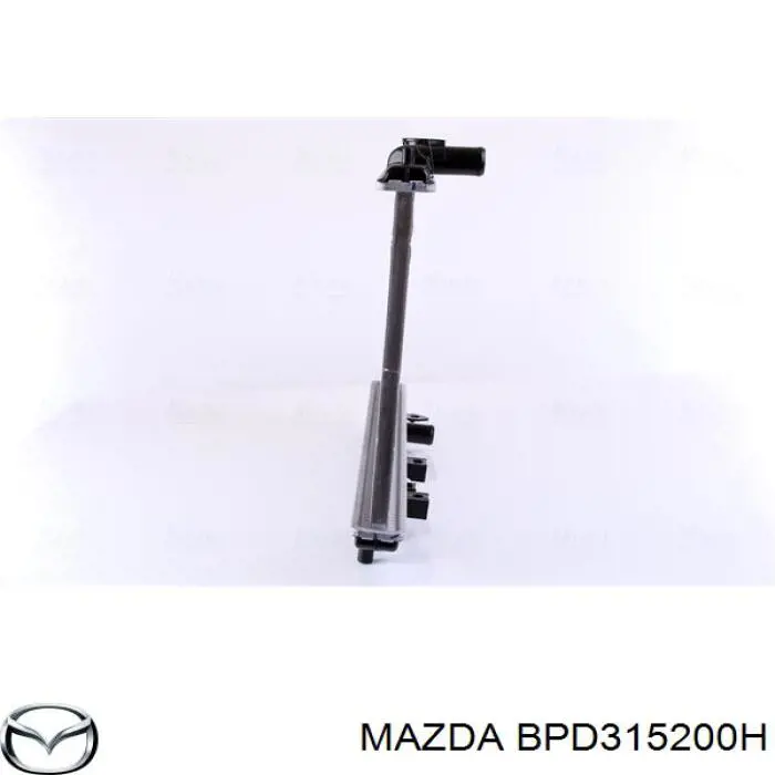 BPD315200H Mazda radiador refrigeración del motor