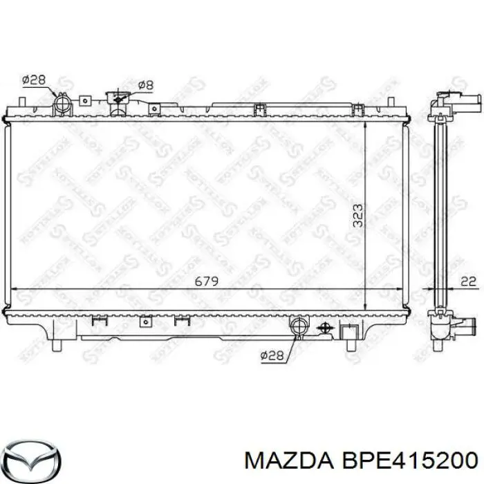 BPE415200 Mazda