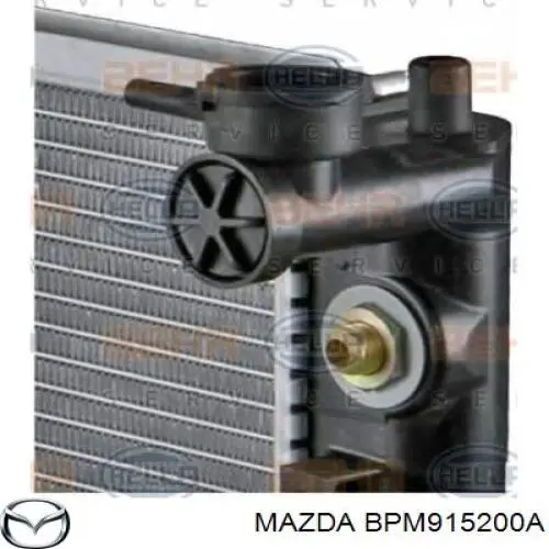Radiador BPM915200B Mazda