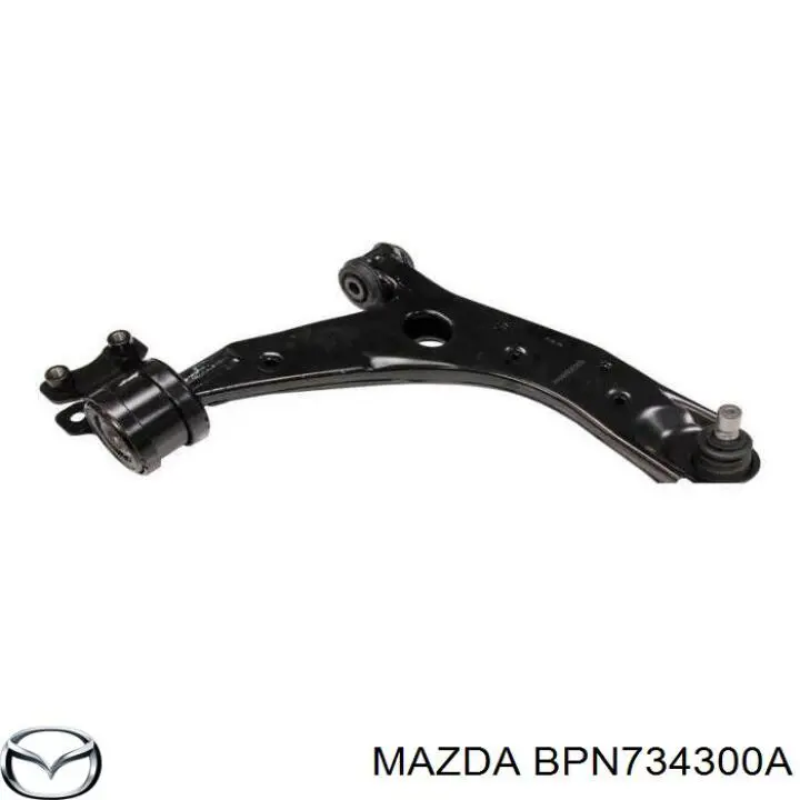 Brazo inferior derecho de la suspensión delantera Mazda BPN734300A precio, desde 59,33 EUR