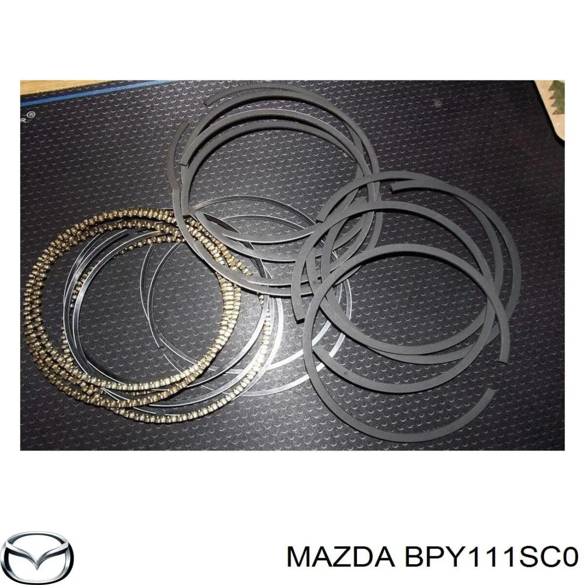SWT20066ZZSTD NE/NPR juego de aros de pistón, motor, std