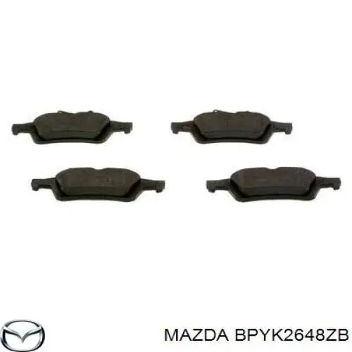 Pastillas traseras de freno Mazda BPYK2648ZB precio, desde 20,10 EUR