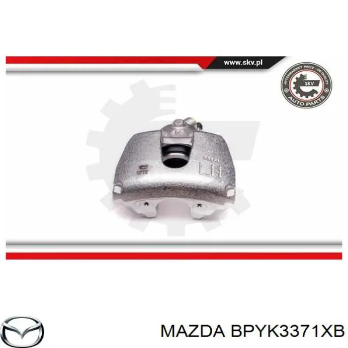 Pinza de freno delantera izquierda Mazda BPYK3371XB precio, desde 51,00 EUR
