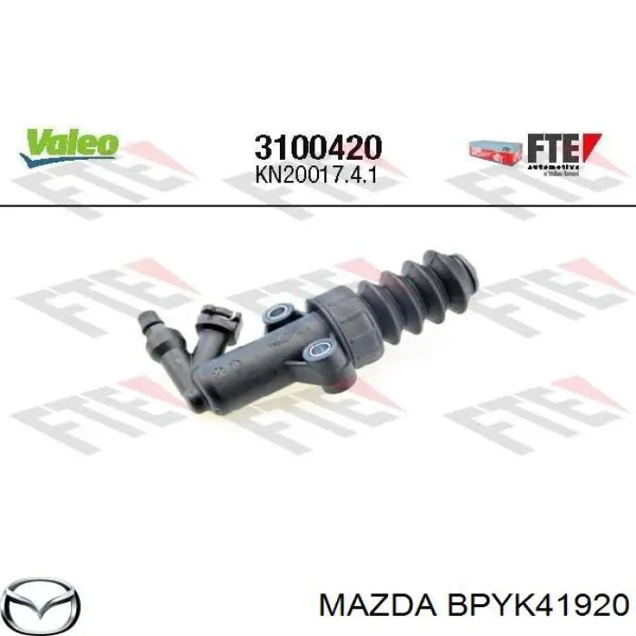 BPYK41920 Mazda bombin de embrague