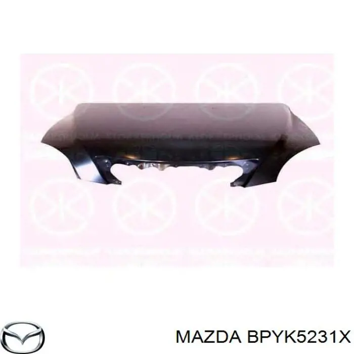 BPYK5231X Mazda capó