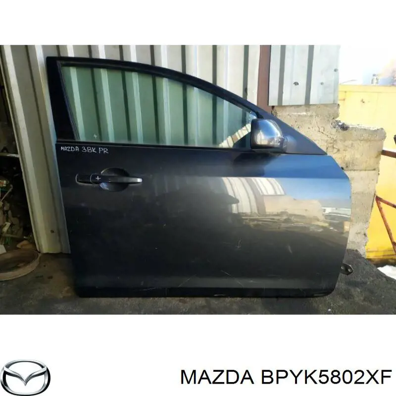BPYK5802XB Mazda puerta delantera derecha