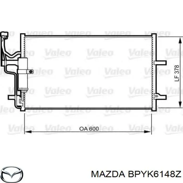 Aire acondicionado capacitor Mazda BPYK6148Z precio, desde 82,51 EUR