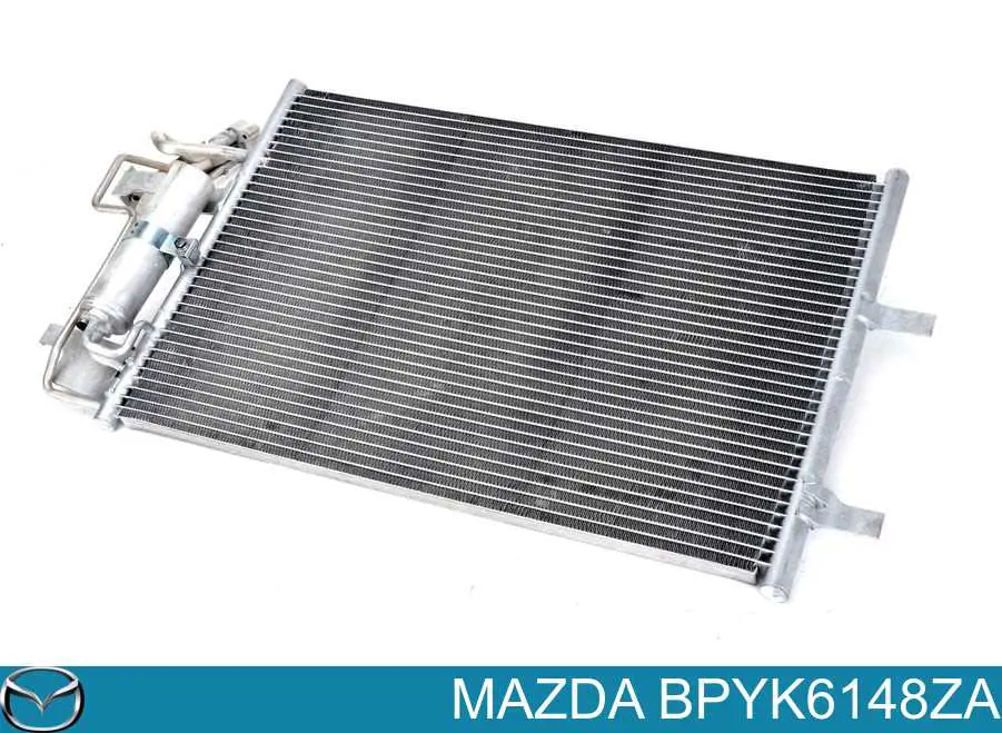 BPYK6148ZA Mazda condensador aire acondicionado