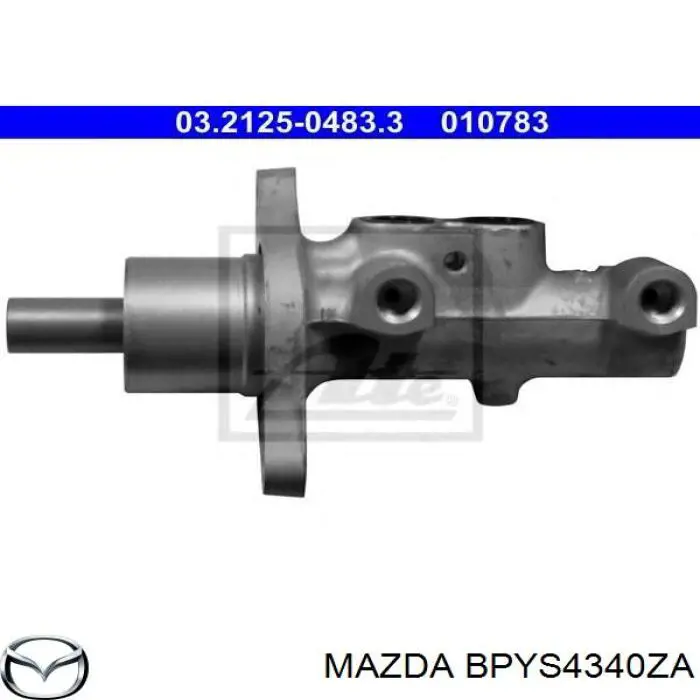 Cilindro principal de freno para Mazda 3 (BL)