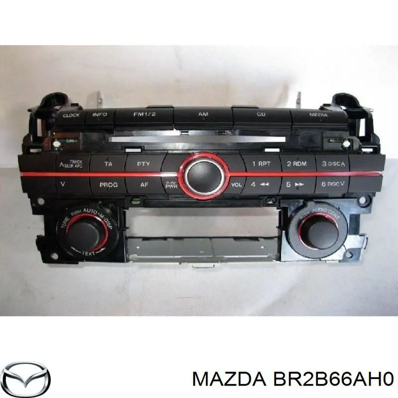 BR2B66AH0 Mazda Radio AM/FM