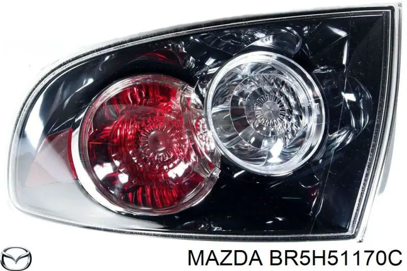 BR5H51170C Mazda piloto posterior exterior derecho