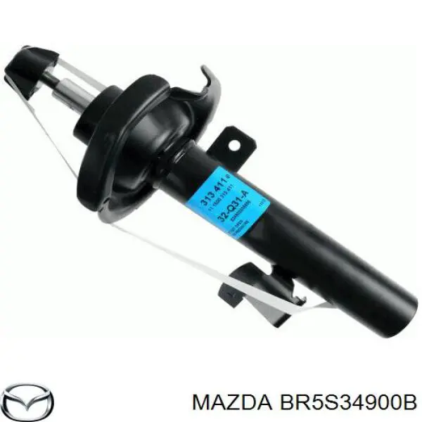 BR5S34900B Mazda amortiguador delantero izquierdo
