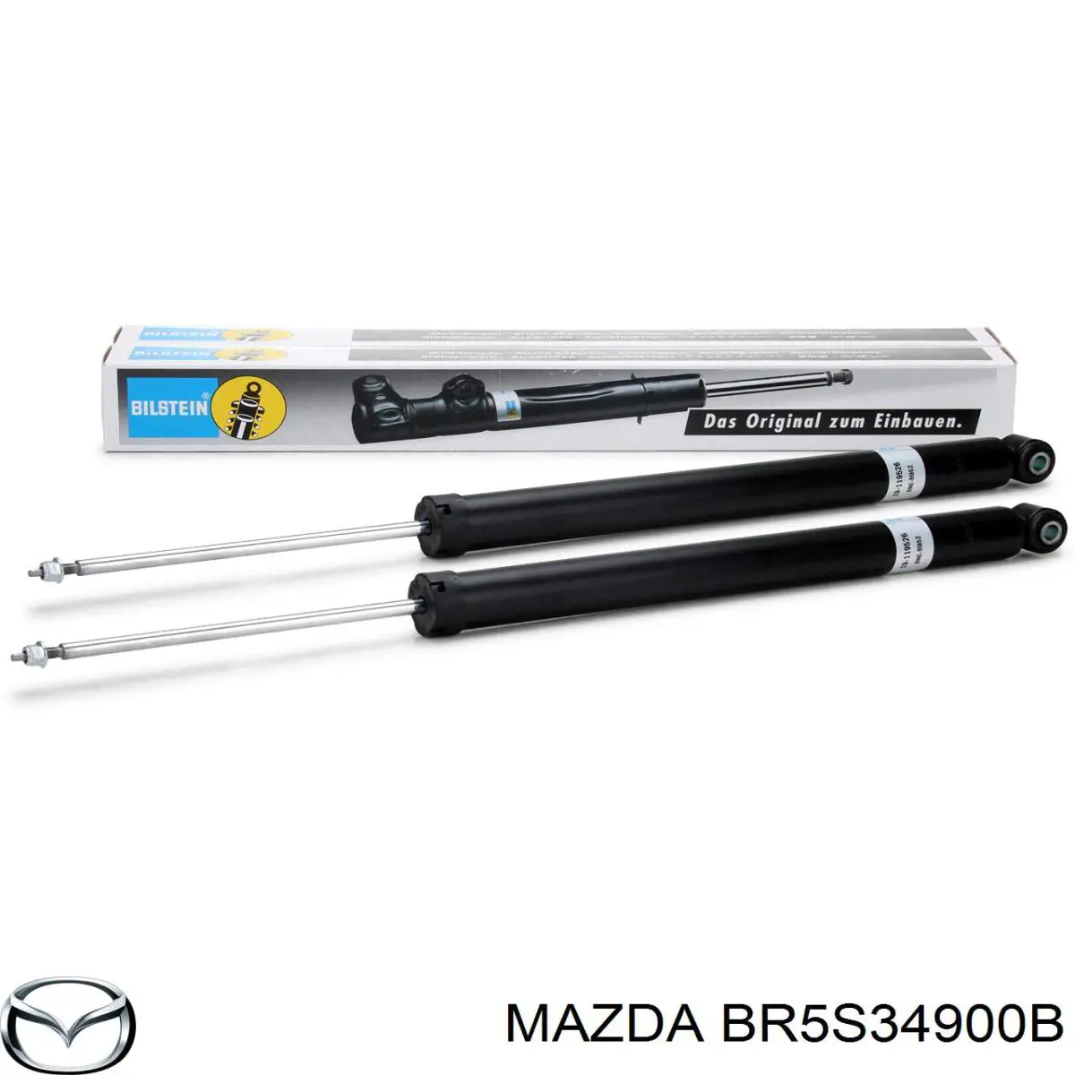 Amortiguador delantero izquierdo BR5S34900B Mazda