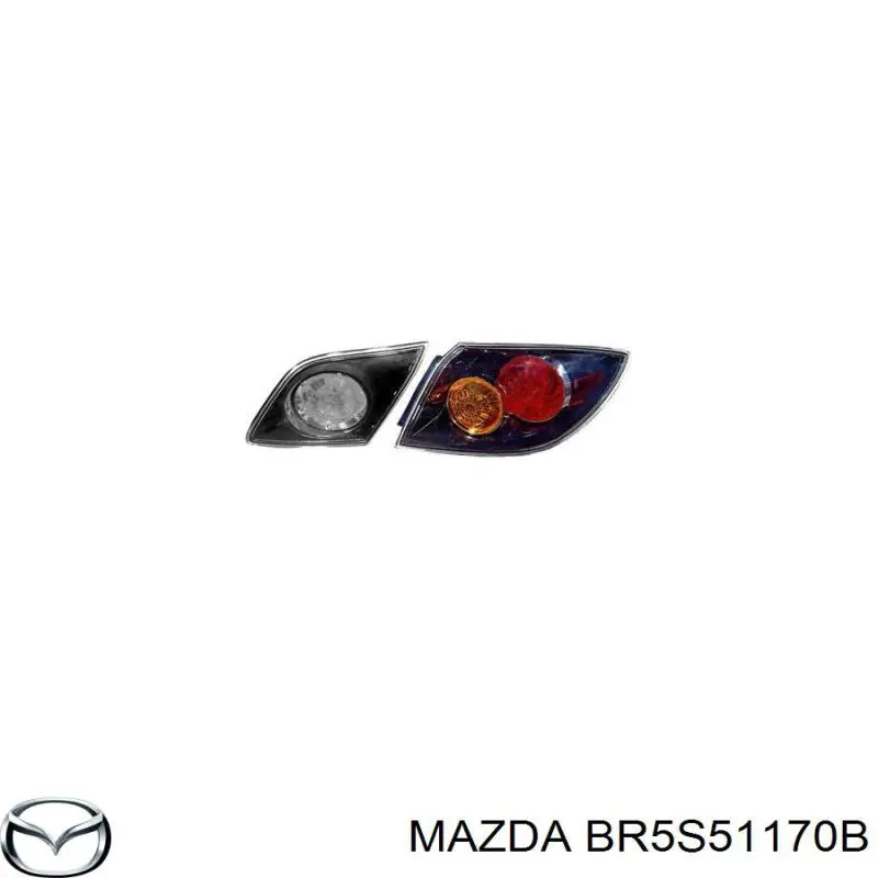 Piloto trasero exterior derecho Mazda BR5S51170B precio, desde 80,43 EUR