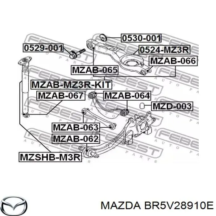 BR5V28910E Mazda