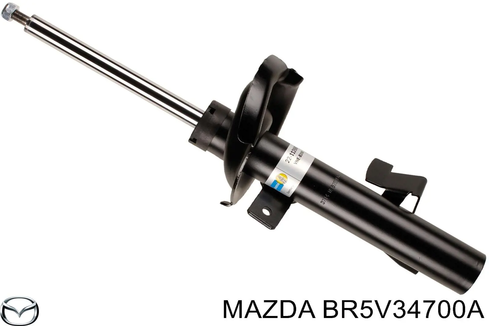 BR5V34700A Mazda amortiguador delantero derecho