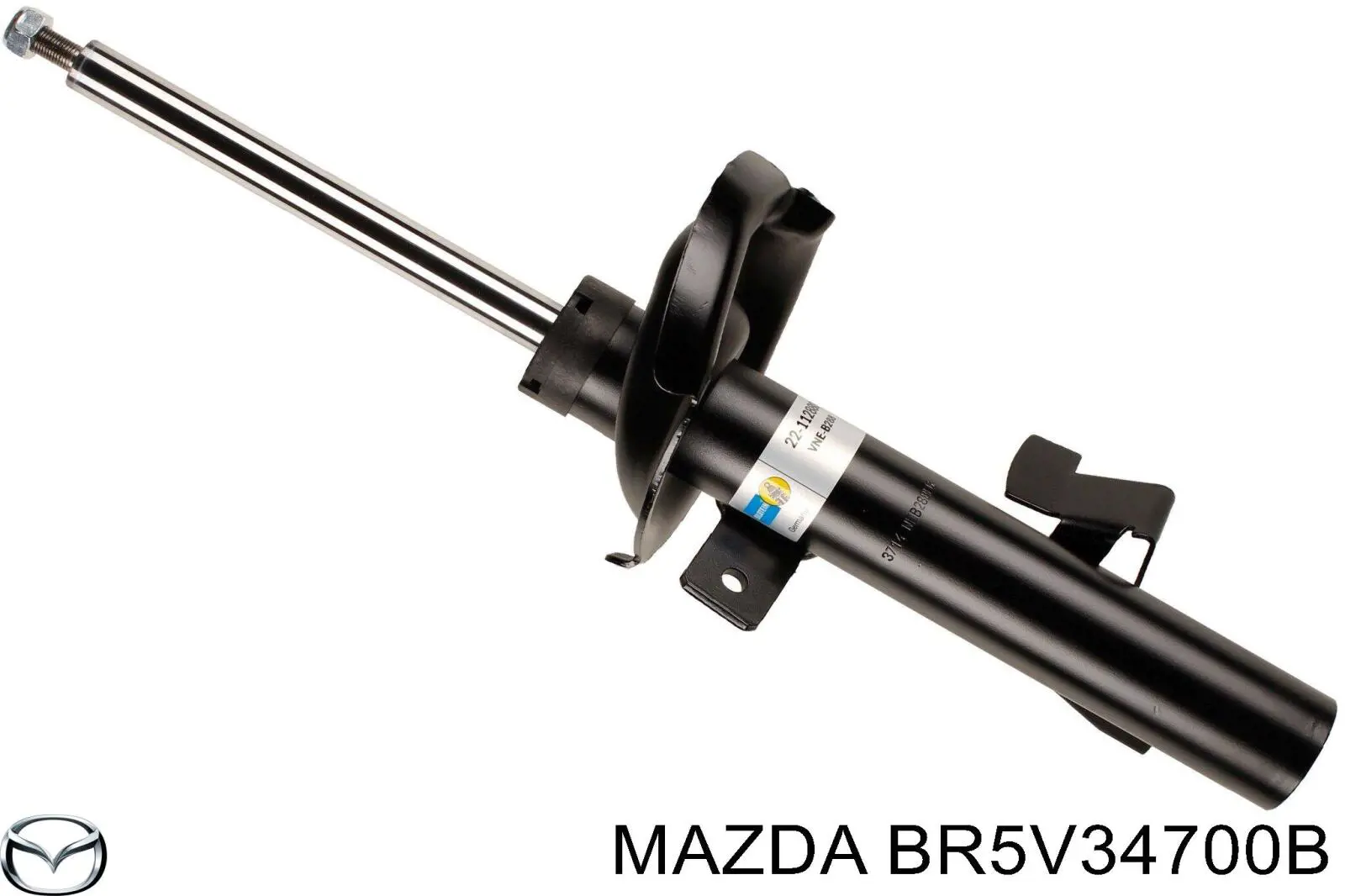 BR5V34700B Mazda amortiguador delantero derecho