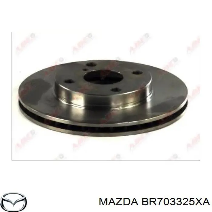 Freno de disco delantero Mazda 323 BG