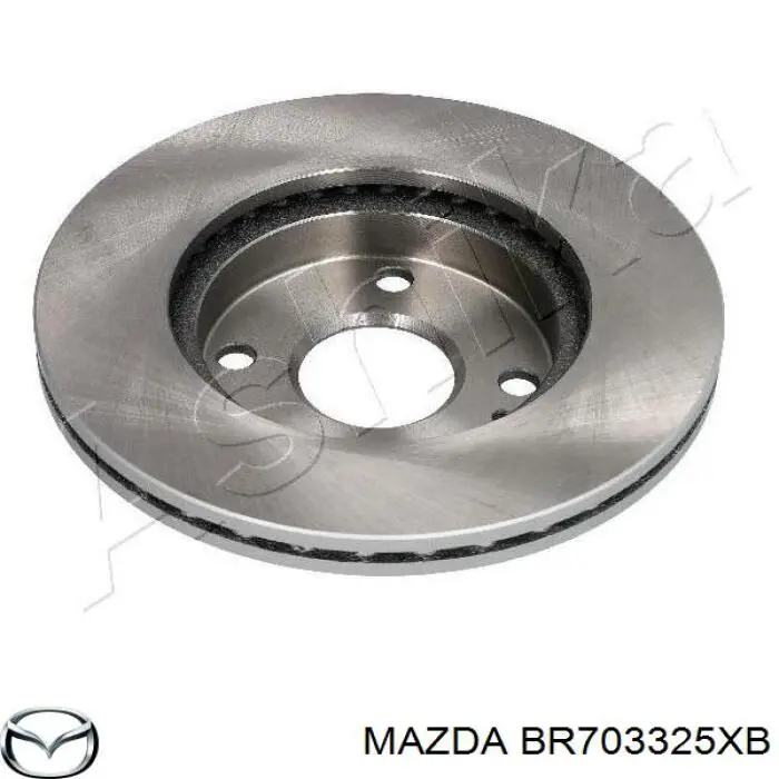 Freno de disco delantero Mazda 323 BG