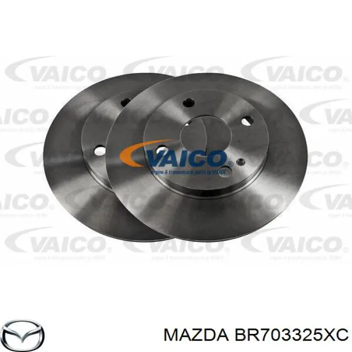 Freno de disco delantero Mazda 323 BG