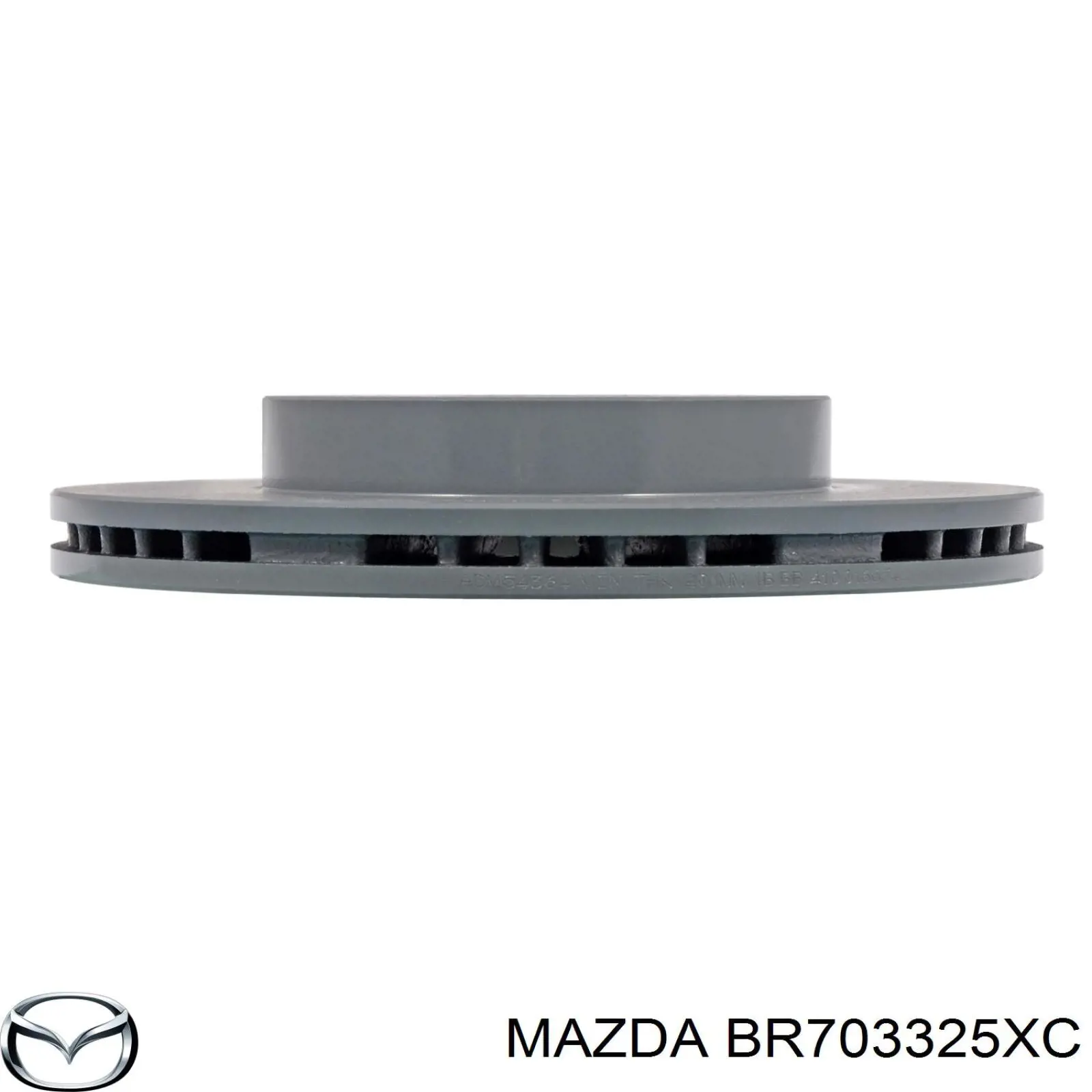 Freno de disco delantero Mazda 323 BG