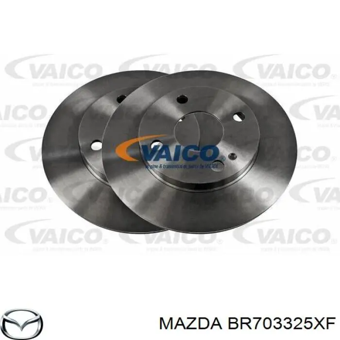 Freno de disco delantero Mazda 323 BG