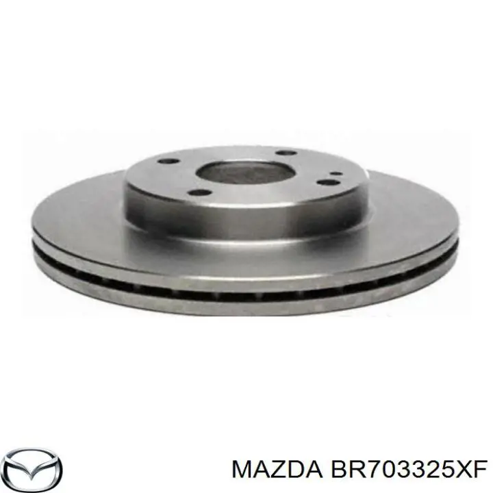 Freno de disco delantero Mazda 323 BG