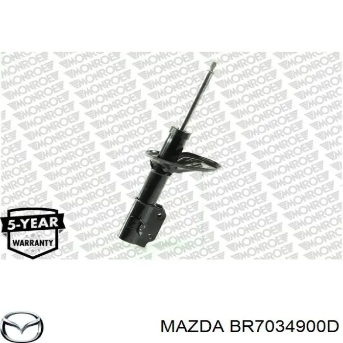 Amortiguador delantero izquierdo A2137 Tokico