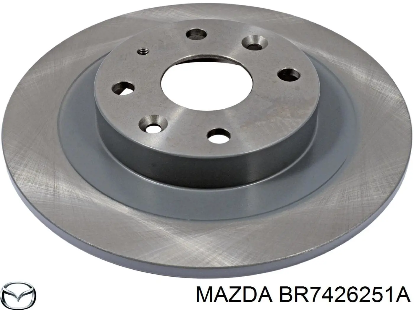Disco de freno trasero Mazda 323 BG