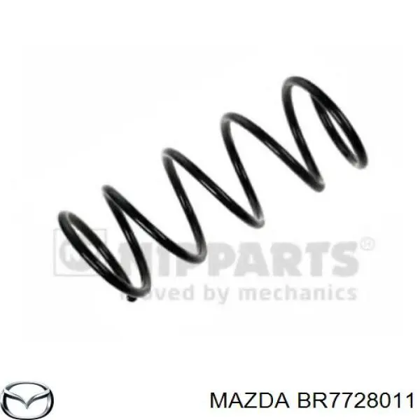 Muelle de suspensión eje trasero Mazda 323 BG