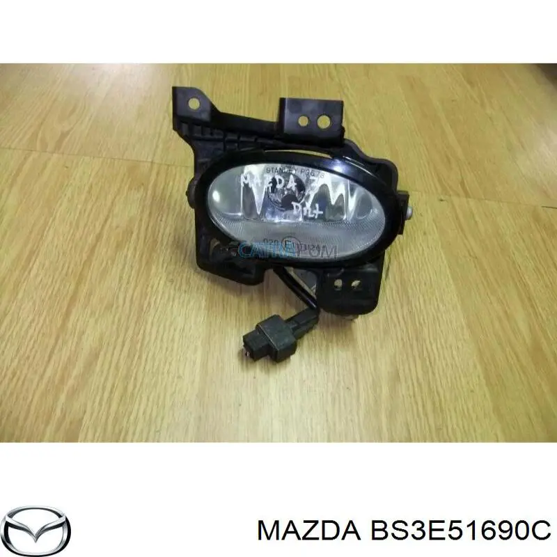 BS3E51690B Mazda luz antiniebla izquierdo