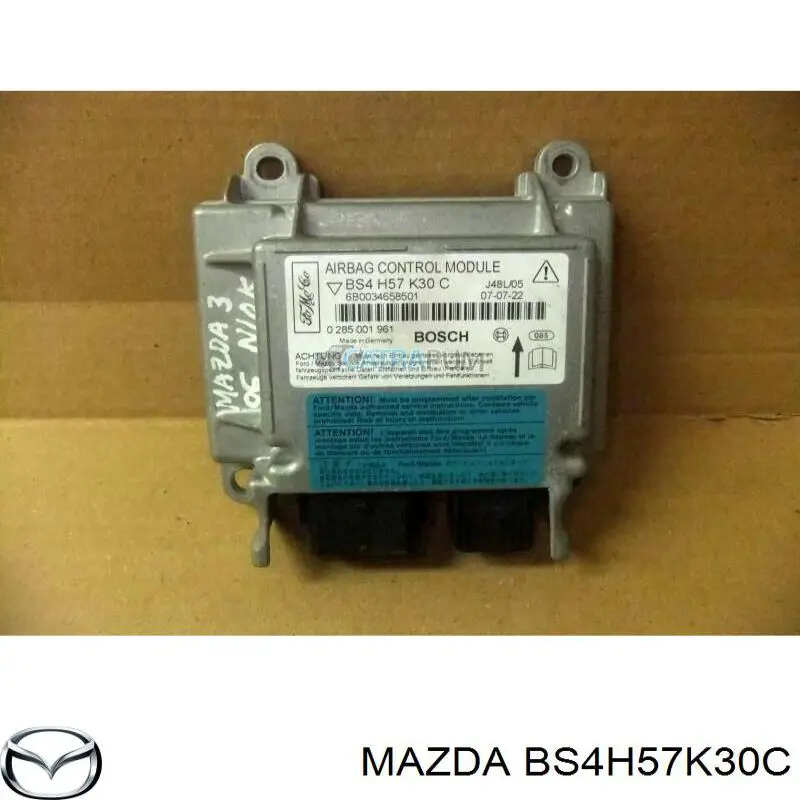 Comprar BS4H57K30C Mazda Módulo de control de airbag