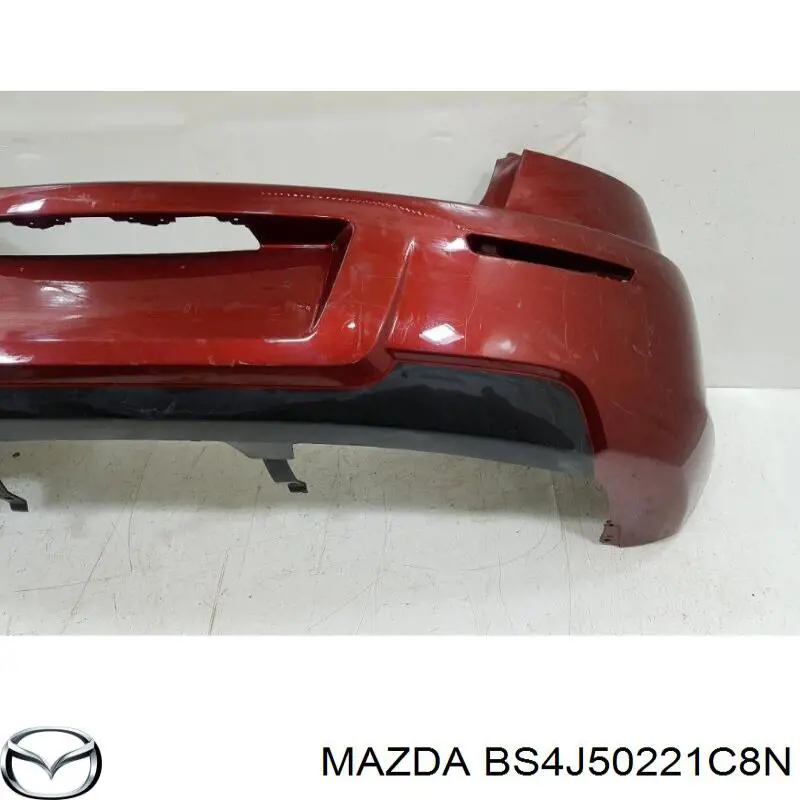 Paragolpes trasero Mazda 3 BK12