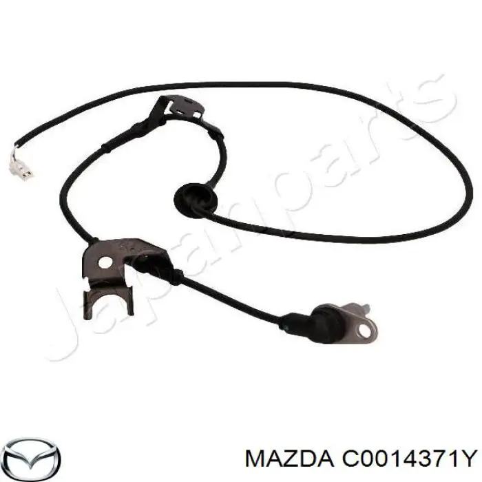 Sensor ABS, rueda trasera derecha para Mazda 626 (GE)