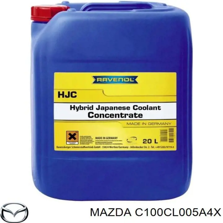 Líquido anticongelante Mazda Super Coolant Concentrated 5L (C100CL005A4X)